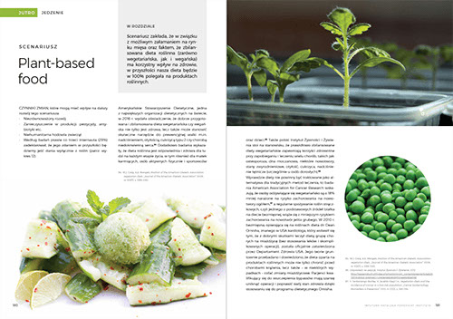 Future of food, raport, folder reklamowy,  layout, ulotki, logo, web design, identyfikacja wizualna, corporate identity, grafik, graphic designe