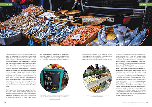 Future of food, raport, folder reklamowy,  layout, ulotki, logo, web design, identyfikacja wizualna, corporate identity, grafik, graphic designe