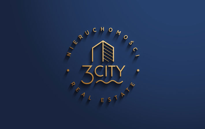 3 city, nieruchomości, logo, corporate identity, CI, identyfikacja wizualna, grafik, graphic designer