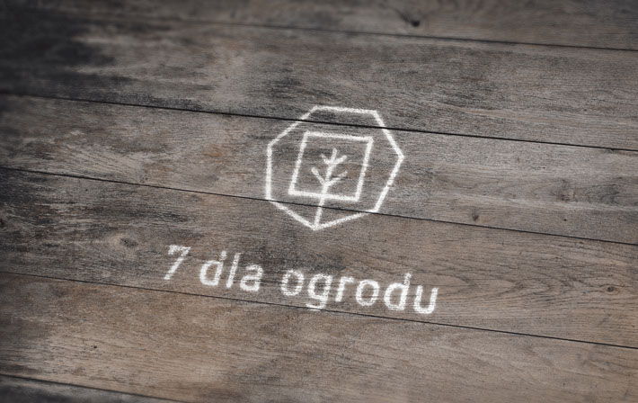 7 dla ogrodu, logo, corporate identity, CI, identyfikacja wizualna, grafik, graphic designer