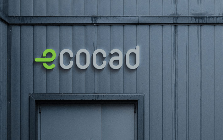 Ecocad, logo, corporate identity, CI, identyfikacja wizualna, grafik, graphic designer