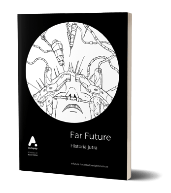 Far future, raport, layout, ulotki, logo, web design, identyfikacja wizualna, corporate identity, grafik, graphic designer