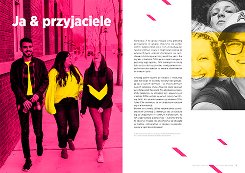 Gen Z, generacja Z, raport, layout, ulotki, logo, web design, identyfikacja wizualna, corporate identity, grafik, graphic designer