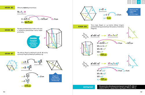 Prosta matma - geometria, zbiór zadań, layout, logo, web design, identyfikacja wizualna, corporate identity, grafik, projekty graficzne 