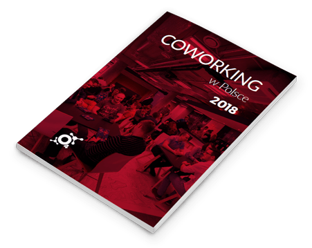 Coworking w Polsce, raport, layout, ulotki, logo, web design, identyfikacja wizualna, corporate identity, grafik, graphic designer
