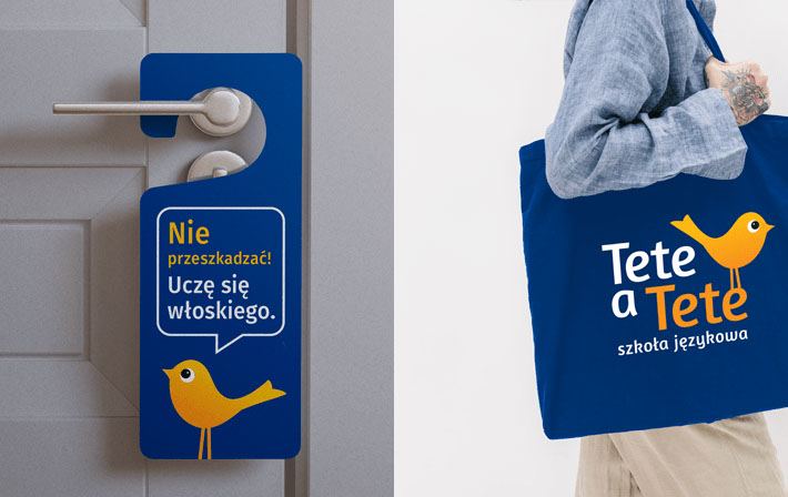 Tete-a-Tete, TeteaTete, logo, corporate identity, identyfikacja wizualna, CI, grafik, graphic designer